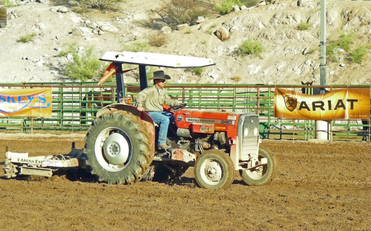Josh, the Rodeo Zamboni!