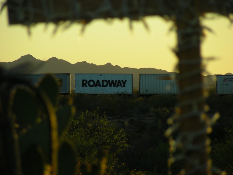 My uncle retired from Roadway...