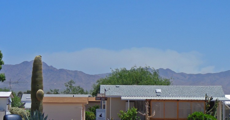 Wildfire near our home...