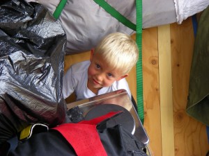 Leo felt his job would be incomplete if he had not checked the chaos of the interior...