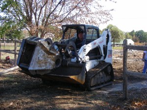 This is Ken, our skid machine operator. My first time working with machines, and I really appreciate them...