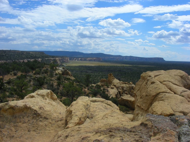 Looking west, I think...