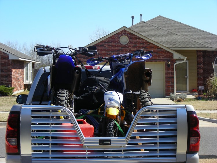 Loaded up and ready to squirt some Oklahoma dirt!