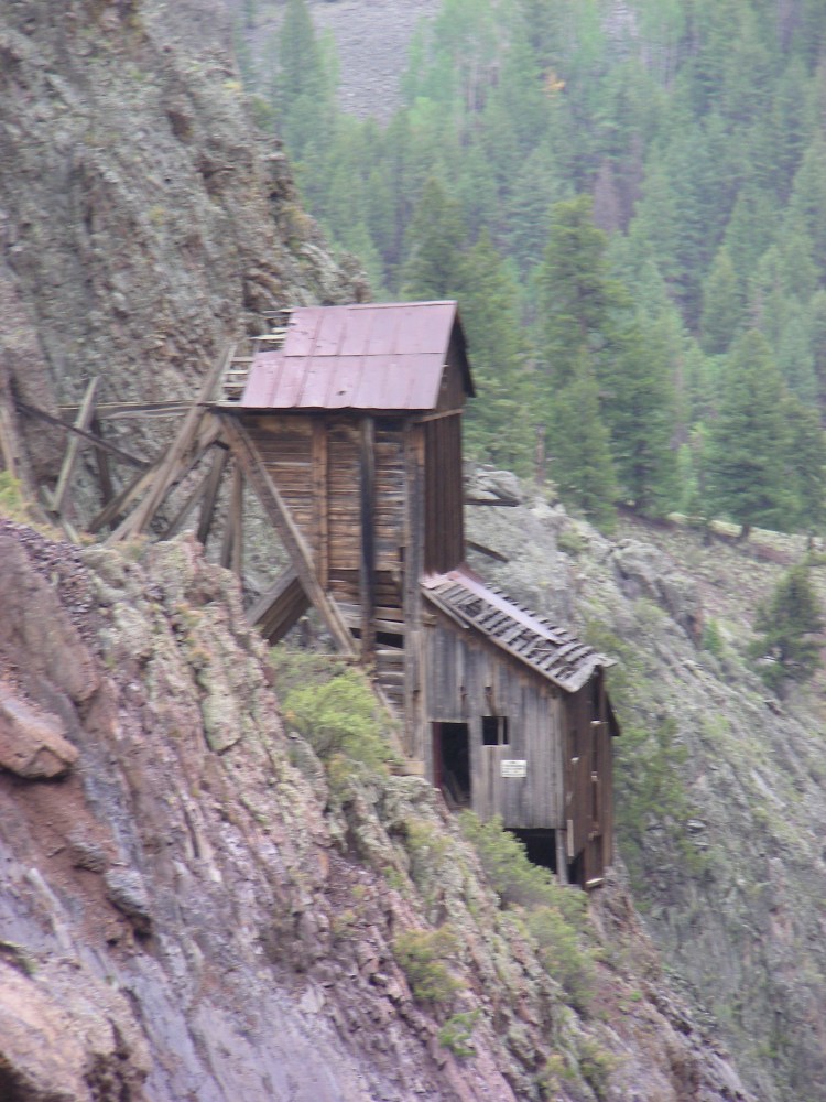 Downtown Creede was okay, not as much fun as Leadville.
