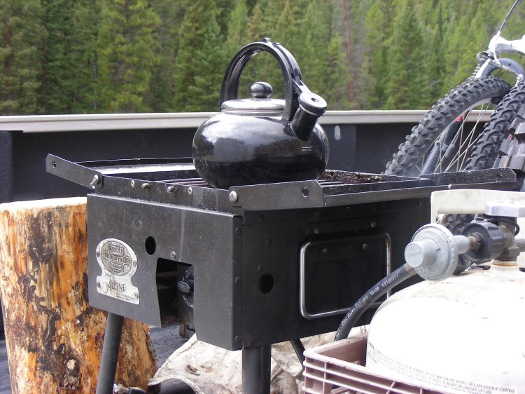 The mountain coffee machine...