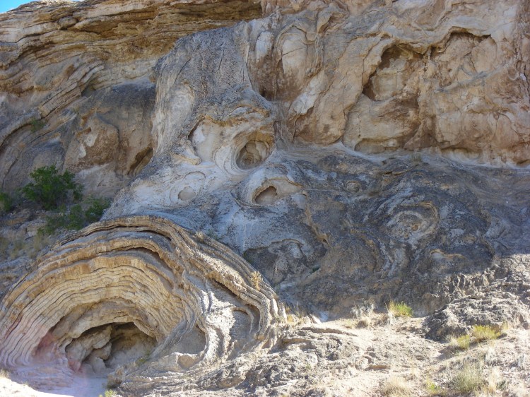 Funny looking rock formations...