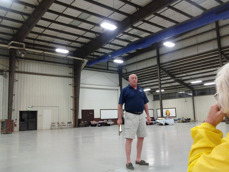 This is Patrick. He is from Missouri and was our head Chaplain and assessor, our boss. Patrick is giving our evening devotion from last night. He rotated out today. Patrick is a great guy and we are looking forward to working with him in the future...