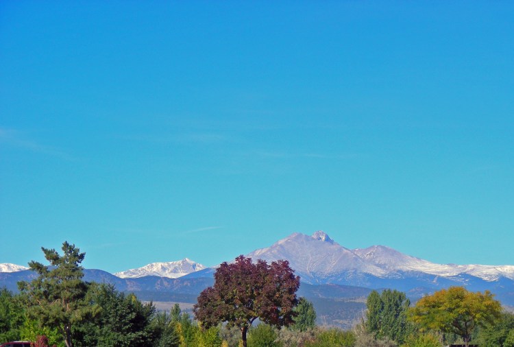 Our view from the little camper that could...