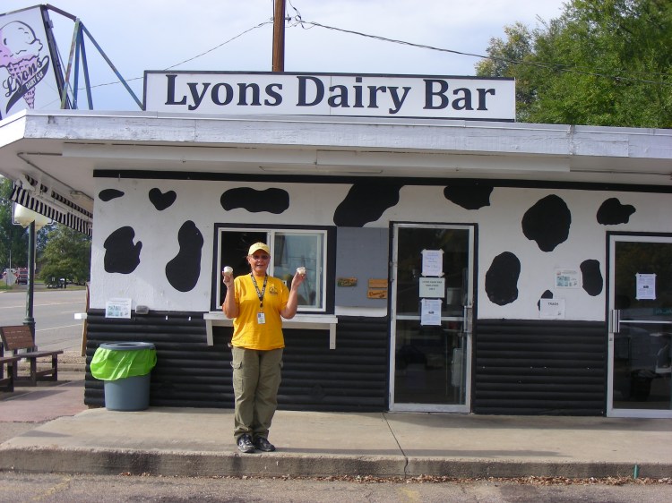 We celebrate our last day in Lyons...