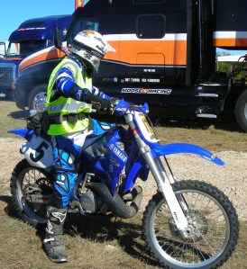 They let old washed up guys work on the course the day before the race...