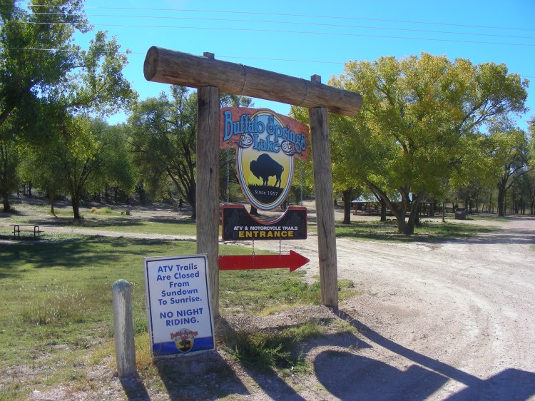 An RV park with an off-road riding area, no extra fee to rip. Yes, almost RV heaven till checking out the rest rooms, which were a mile from where we had to park and nasty! Not good for that, but good for riding...