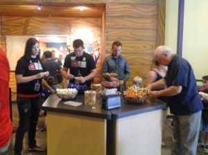 Caffeine and sugar enhance the worship experience...