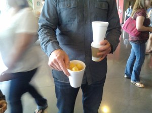 Stocked up, ready to worship...