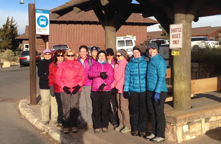 The entire gang of gals...