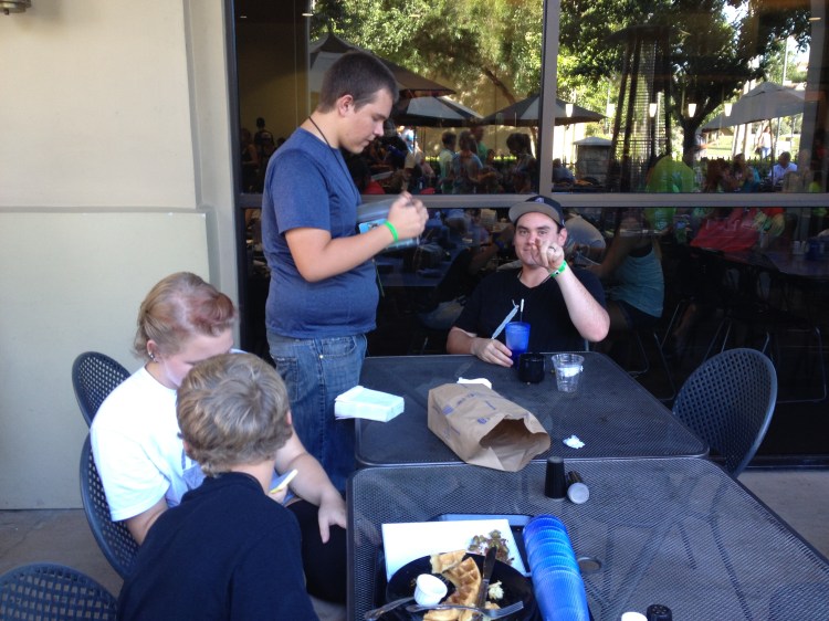 Our fearless leader,  Pastor Jason...